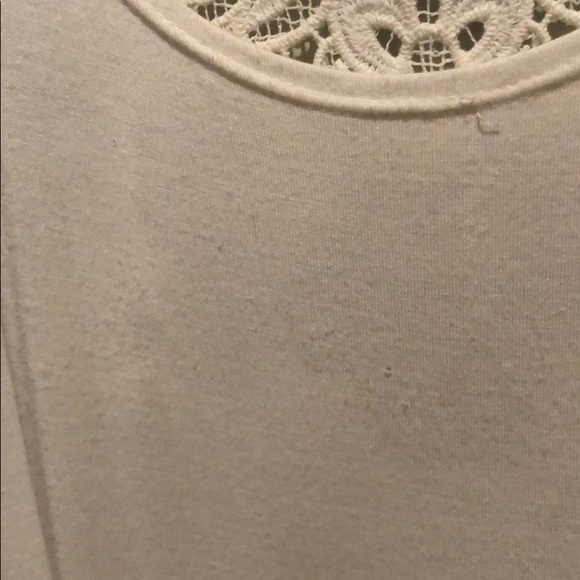 White Lace Racerback Dress - Picture 5 of 5